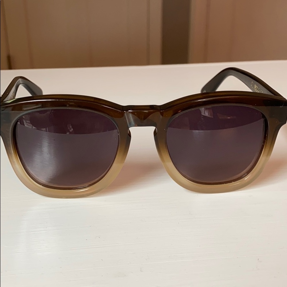Wildfox Classic Fox Sunglasses Ombre Brown
